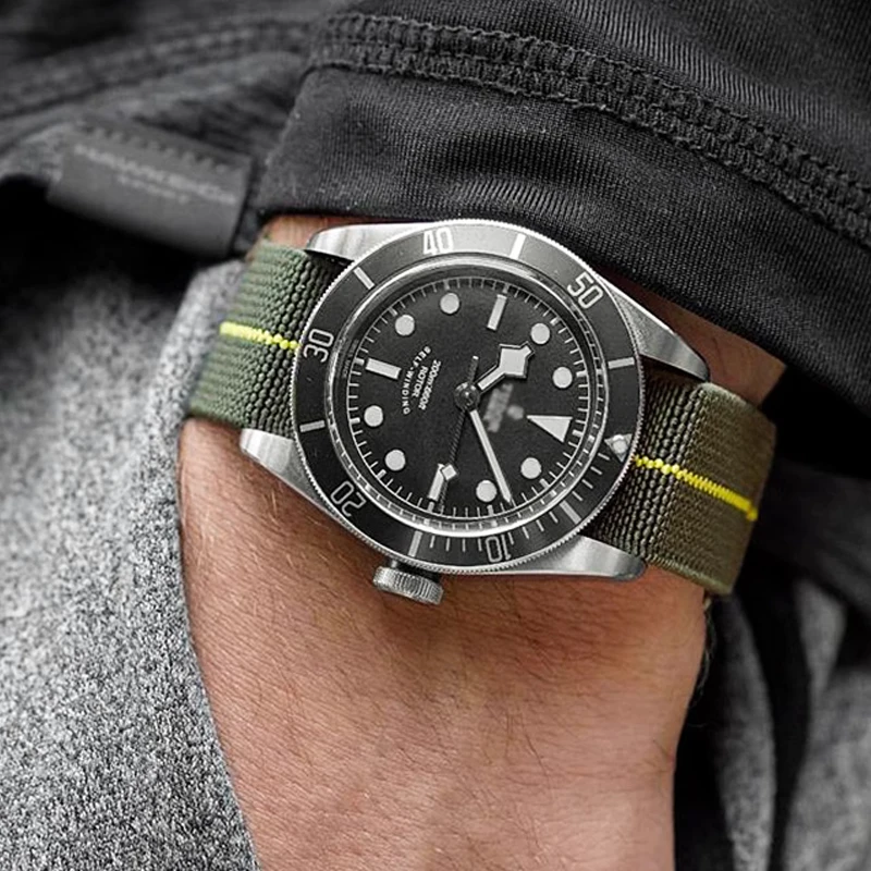 Nato Strap Nylon - Jam tangan nilon lembut tahan air