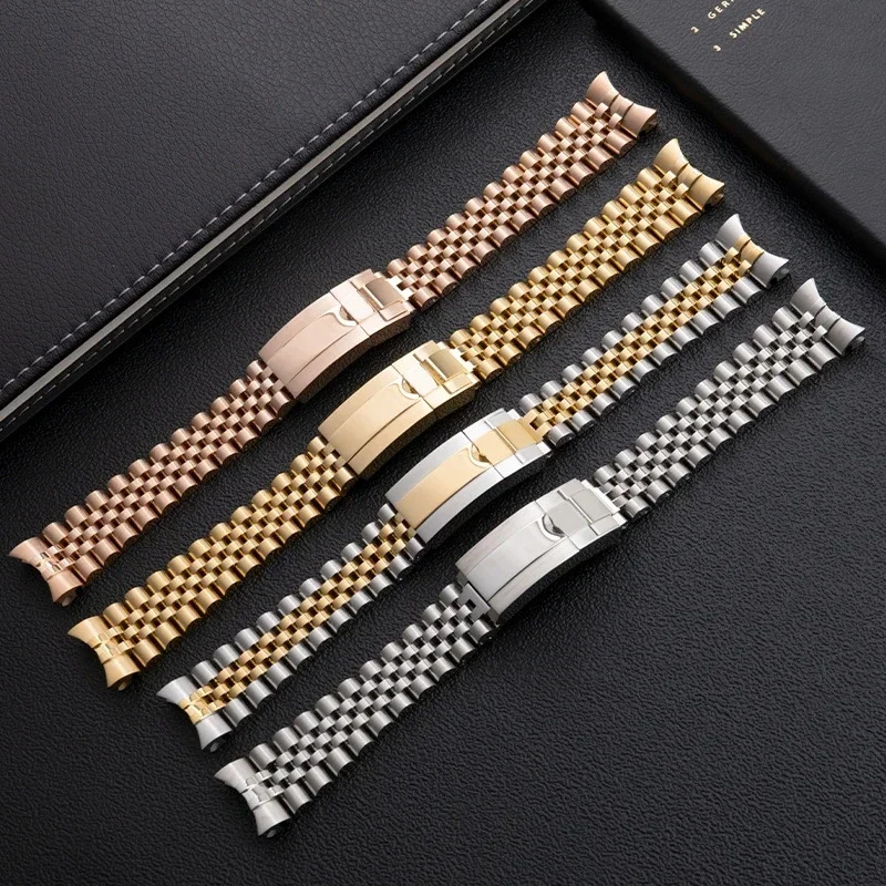 Rolex Watch Datejust - Gelang Jam Baja Tahan Karat 316L