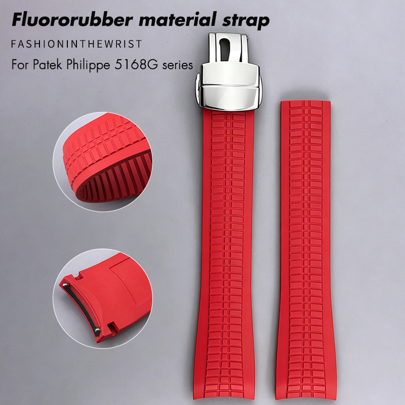 Tali Jam Tangan Fluororubber F - Patek Philippe Watch Aquanaut ulasan dan harga