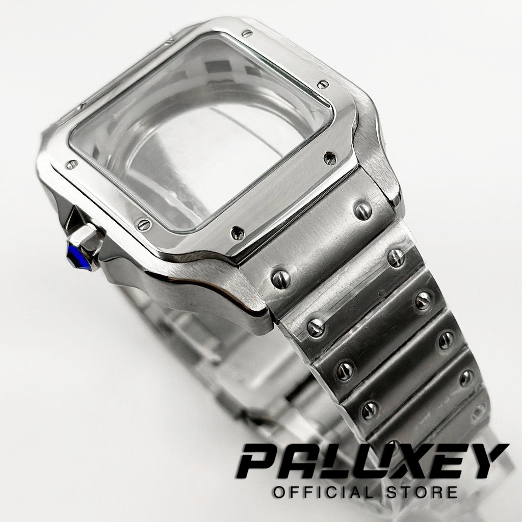 Casing Jam Tangan Persegi NH35 - Cartier Watch Santos ulasan dan harga