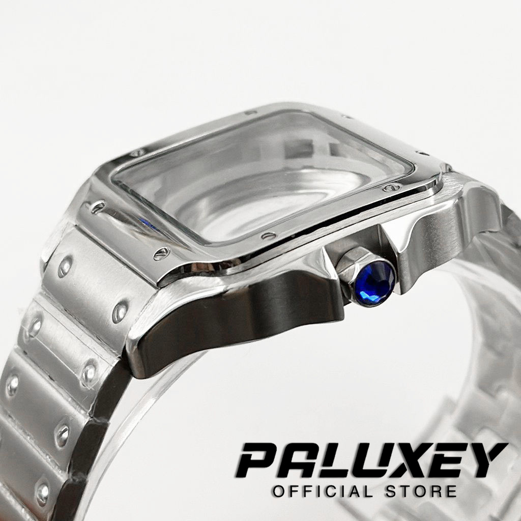 Casing Jam Tangan Persegi NH35 - Cartier Watch Santos ulasan dan harga