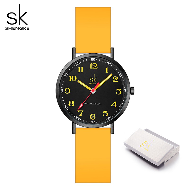 SHENGKE jam tangan tali siliko - Silicone Band Women ulasan dan harga