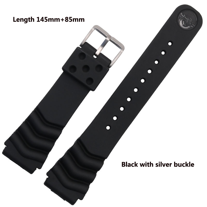 Tali jam tangan karet silikon  - Seiko Watch 5 Sports ulasan dan harga