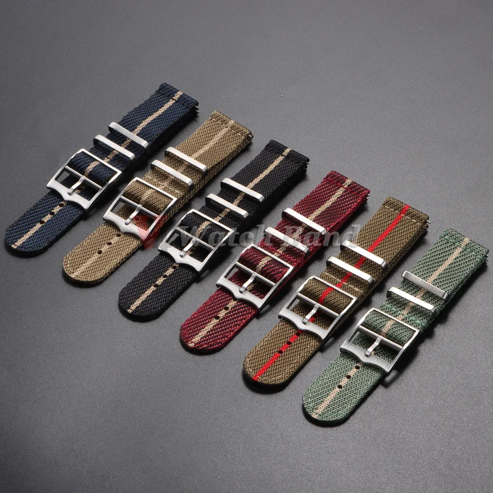 Tali nilon 20 22mm Untuk Tudor - Nato Strap Nylon ulasan dan harga