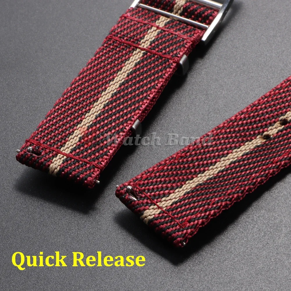 Tali nilon 20 22mm Untuk Tudor - Nato Strap Nylon ulasan dan harga