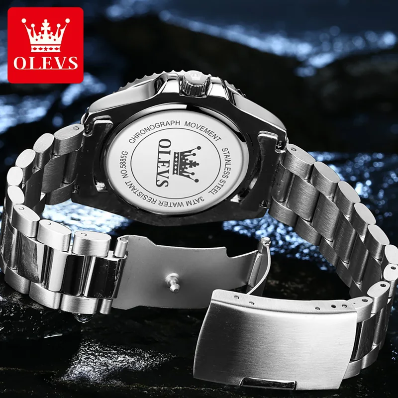 OLEVS Jam Tangan Kuarsa Asli u - Rolex Watch Datejust ulasan dan harga