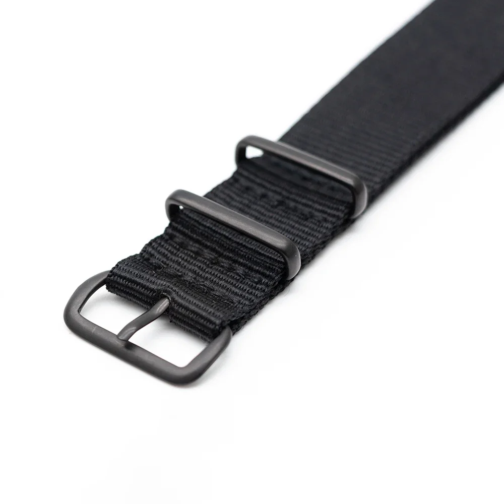 Tali jam tangan nilon hitam, u - Nato Strap Nylon ulasan dan harga
