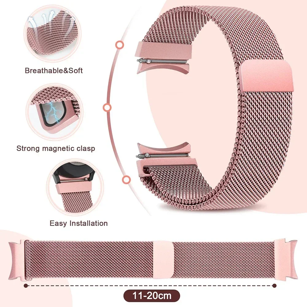 Tali antarmuka tanpa celah res - Milanese Loop Magnetic ulasan dan harga