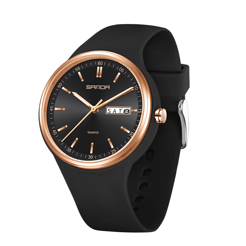 Jam Tangan Kuarsa Wanita Kuali - Silicone Band Women ulasan dan harga