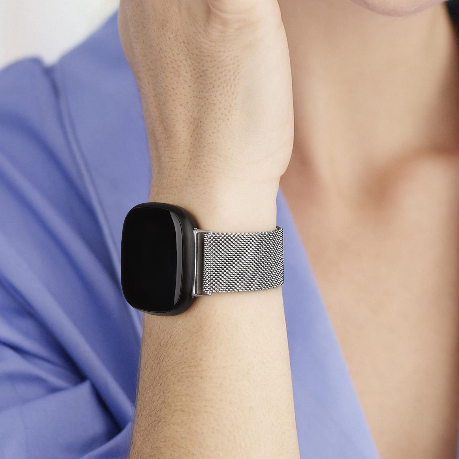 Tali Milanese Loop untuk Fitbi - Milanese Loop Magnetic ulasan dan harga