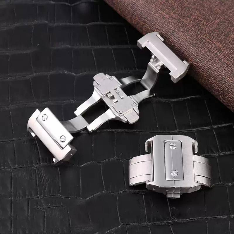 Gesper Jam Tangan 18Mm 21Mm Ku - Cartier Watch Santos ulasan dan harga