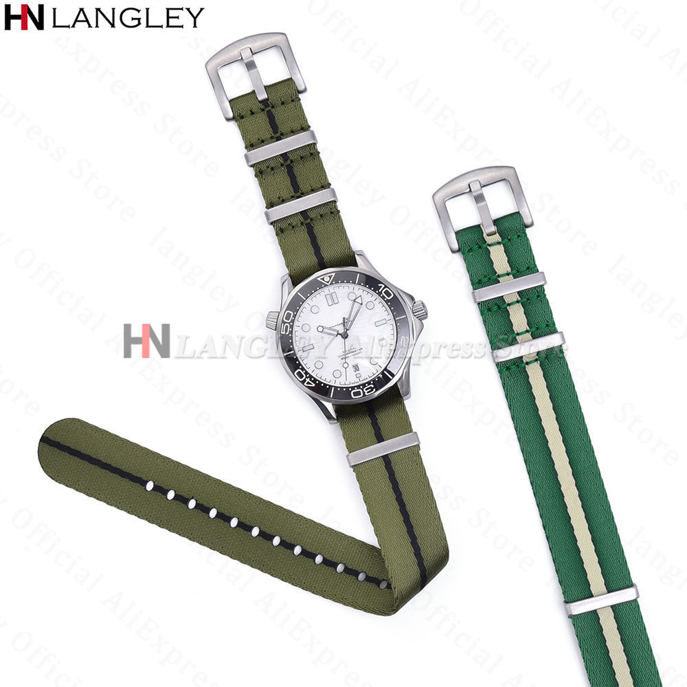 Tali Nilon 18Mm 20Mm 22Mm untu - Omega Watch Seamaster ulasan dan harga
